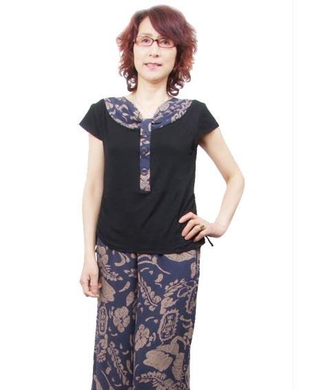 中老年服裝 女裝 媽媽裝夏裝休閑二件套裝裙褲